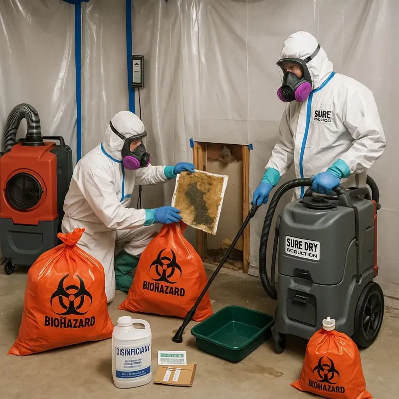 Contaminated Water Handling Protocols process in Holland, MA