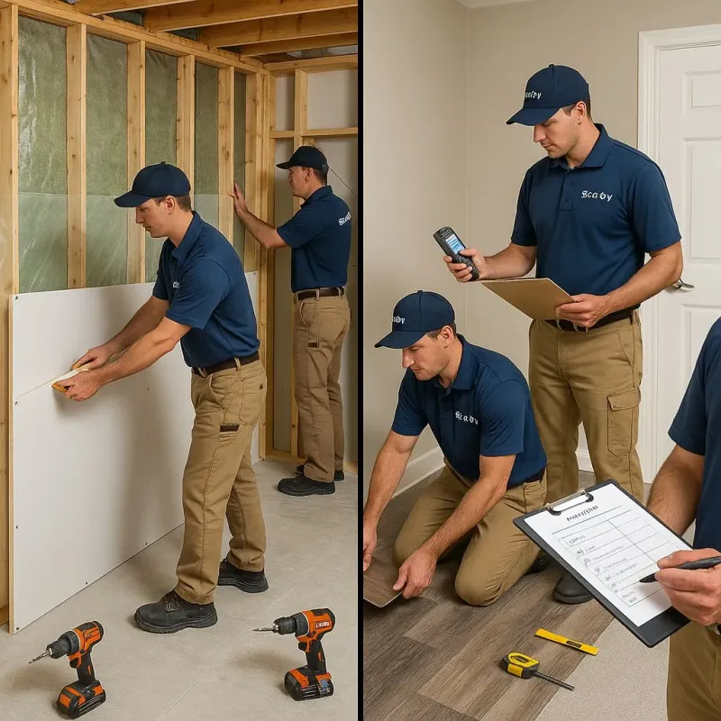 Repairs and Reconstruction process in Holland, MA